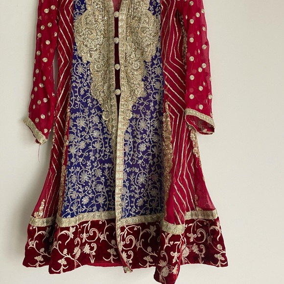 Gorgeous Pakistani Chiffon Top - Picture 1 of 3